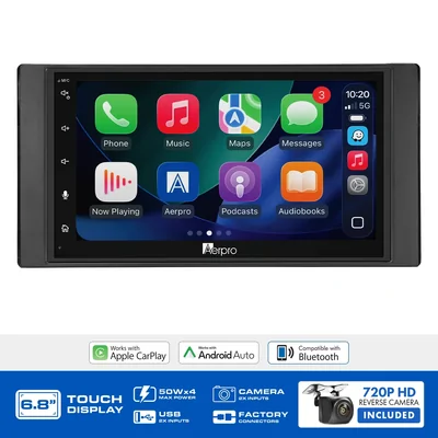 Aerpro AX8580K4 6.8" Multimedia receiver to suit Subaru various models 2007-2014 with factory nav