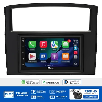 Aerpro AX9100K6 6.8" Multimedia receiver to suit Mitsubishi pajero 2006-2014