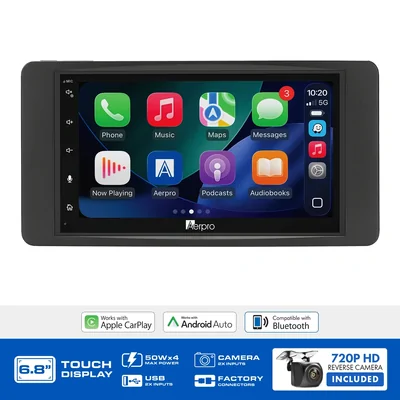 Aerpro AX9126K 6.8" Multimedia receiver to suit Mitsubishi triton 2015 & challenger 2013-2015