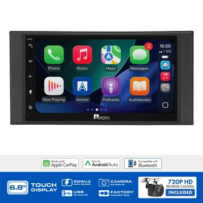 Aerpro AX9135K 6.8" Multimedia receiver to suit Nissan various models 2008-2020