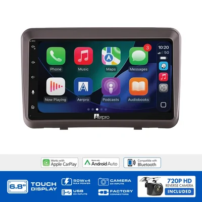 Aerpro AX9241K 6.8" Multimedia receiver to suit Ford falcon au series ii, iii 2000-2002 - grey