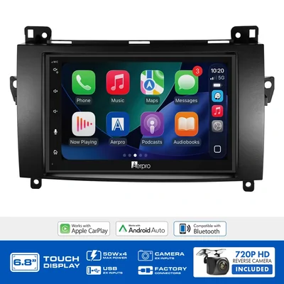 Aerpro AX9292K 6.8" Multimedia receiver to suit mercedes a class, b class, viano & vito 2005-2014