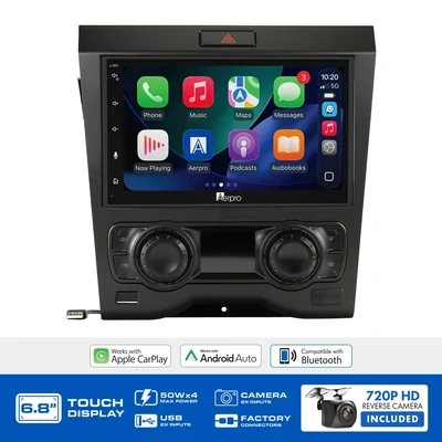 Aerpro AX9355BK 6.8" Multimedia receiver to suit Holden ve series 1 single zone 2006-2011