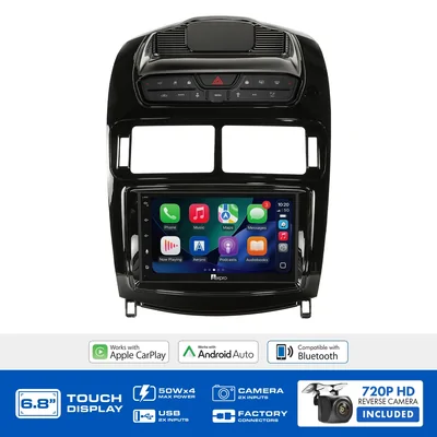 Aerpro AX9680PK 6.8" Multimedia receiver to suit Ford falcon sedan fgx gloss 2014-2016