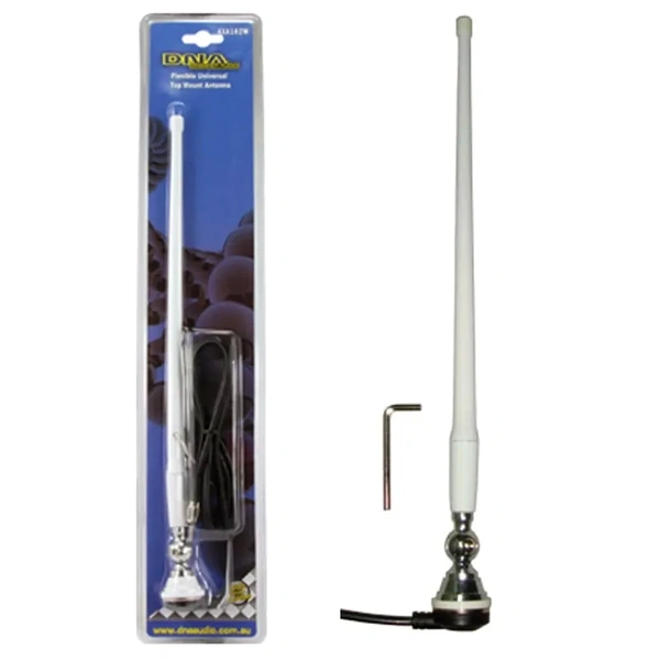 DNA Audio AXA102W AM/FM Flexible Antenna - White