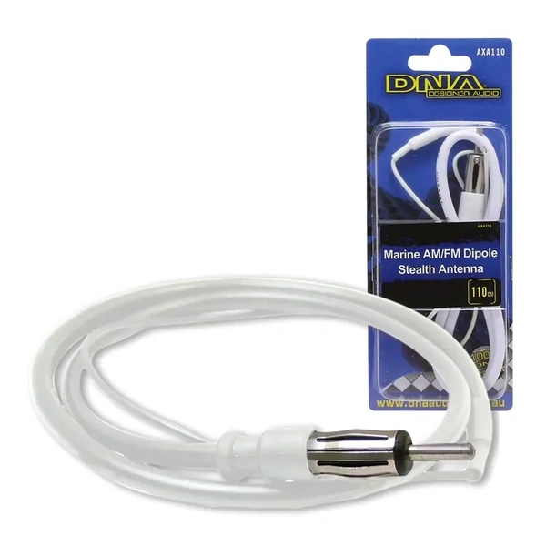 DNA Audio AXA110 AM/FM Stealth Antenna - White