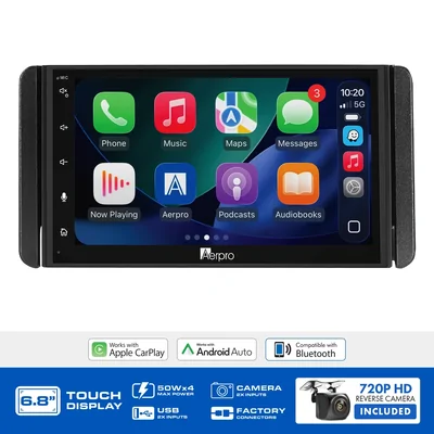 Aerpro AXATB2K 6.8" Multimedia receiver to suit Toyota various models 2003-2012