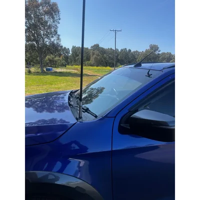 GMF4x4 BB-007D (007D-BB) Isuzu DMAX D-MAX 2021-2024 Bonnet Aerial UHF Antenna Bracket 005-BB Driver Side