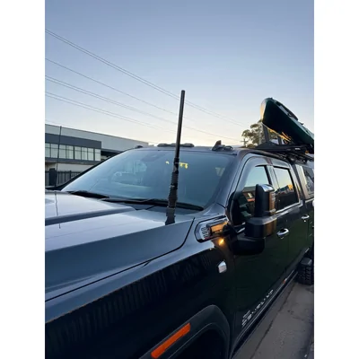 GMF4x4 BB-166P (166P-BB) GMC Sierra Denali 2500 2020-2025 Bonnet Aerial UHF Antenna Bracket Passenger Side