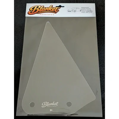 Blanket Industries BI-AW02 Front Quarter Window Security Panel To suit Second Generation Toyota 86 (ZN8) / Subaru BRZ (ZC8)