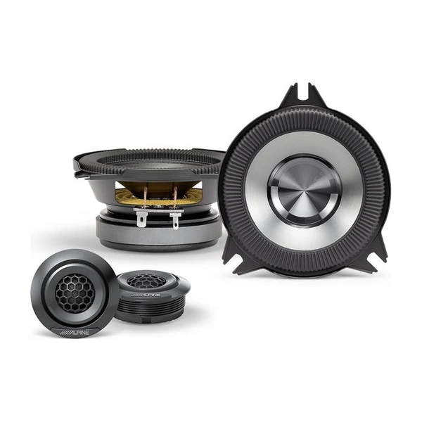 Alpine BRV-S40C BassRev 4" 2-Way Component speaker system