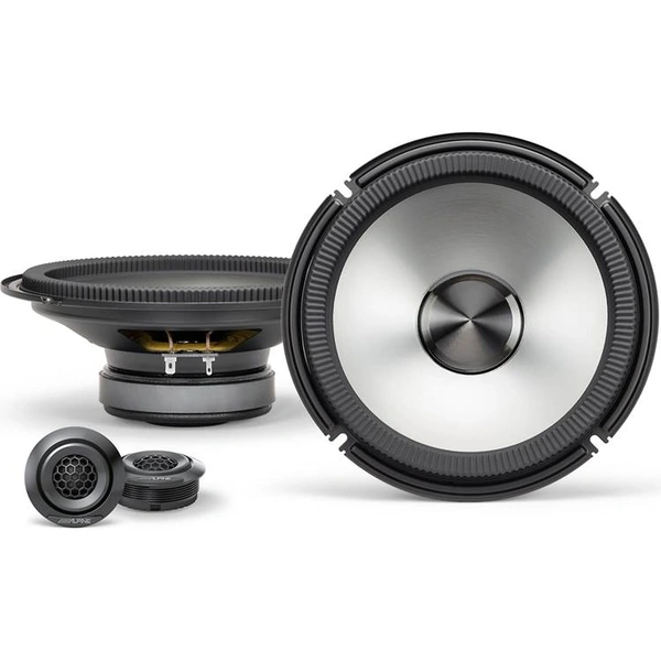 Alpine BRV-S80C BassRev 8" 2-Way Component Speakers