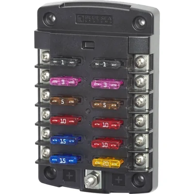 Enerdrive ST Blade Fuse Block 12 Circuit BS-5034B
