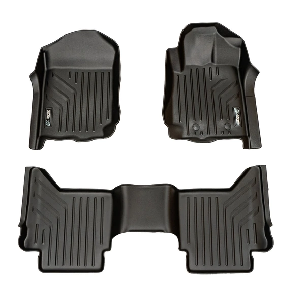 Maxliner Mazda BT-50 2013 - 2020 MaxPro Floor Mats - First & Second Row