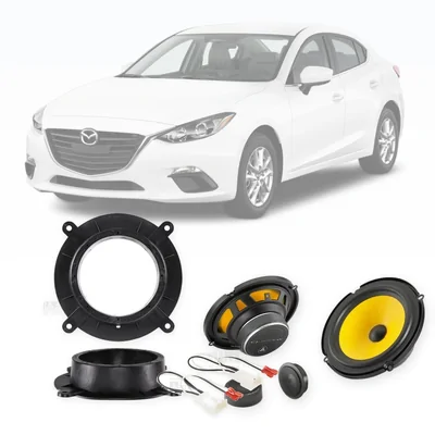 Mazda 3 Axela BM JL Audio 6.5-Inch Front Speaker Upgrade Bundle 2013-2016