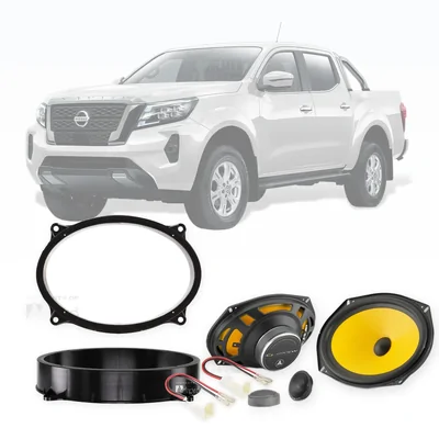 Nissan Navara D23 JL Audio 6x9-Inch Front Speaker Upgrade Bundle 2019-Onwards