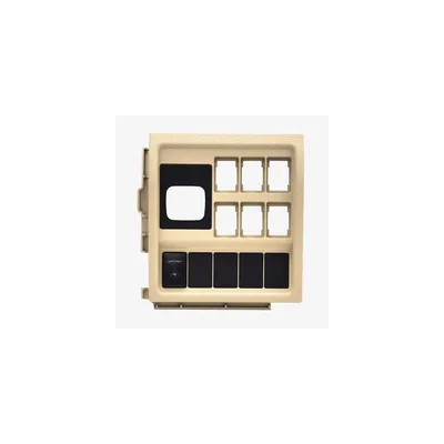 LightForce CBFASCIA3E1 Replacement Switch Fascia to suit Toyota Landcruiser 200 Series - Neutral Beige