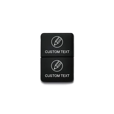 LightForce CBSWM2DMTO Custom Dual Switch to suit Mitsubishi