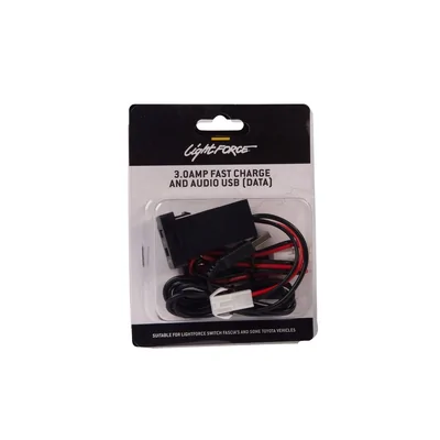 LightForce CBUSBTY2DC USB Passthrough and Charger to suit Toyota/Holden