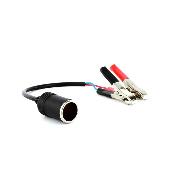 DNA Audio CLA003 Inline Cigarette Lighter Socket To Alligator Clips