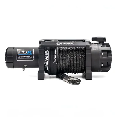 Carbon Offroad CW-XD20v3-BYOH Carbon Scout Pro - 20000lb Extreme Duty Truck Winch - BYO Hook