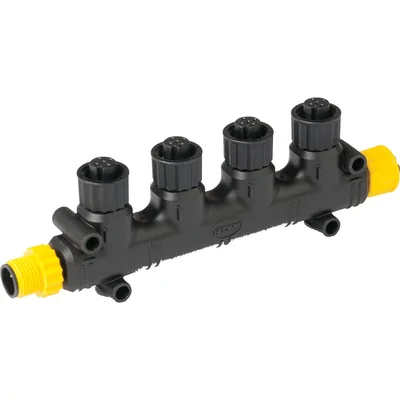 Enerdrive CZONE NMEA 2000 4 way Tee Connector CZ-80-911-0048-00