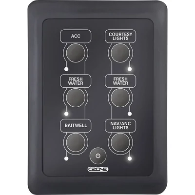 Enerdrive CZONE Keypad 2x3 Portrait CZ-80-911-0163-00