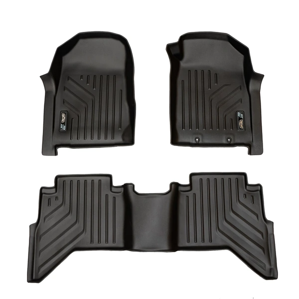 Maxliner Isuzu D-MAX 2012 - 2019 MaxPro Floor Mats - First & Second Row