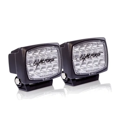 LightForce DLSTRIKERLEDPKUS Striker Professional Edition LED Driving Light - Dual Pack - Dual Pack - US ONLY