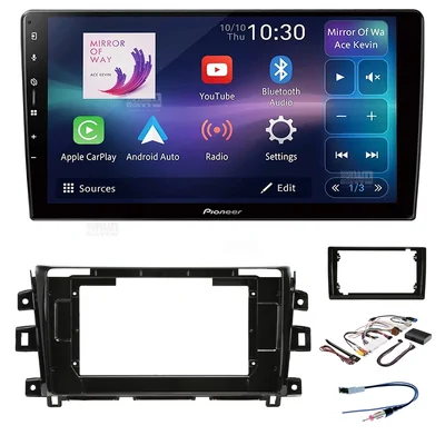 Pioneer DMH-AP6650BT + Aerpro AKNI27 Bundle 9" Trapezoid Head Unit with install kit to suit nissan 2019-2023