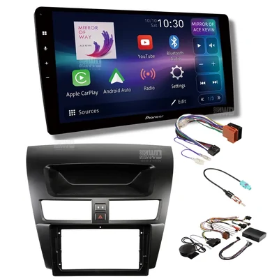 Pioneer DMH-AP6850BT + Aerpro AKMZ1 Bundle 9 Inch Trapezoid Head Unit with install kit to suit mazda bt-50 2012-2018