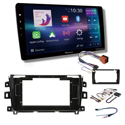 Pioneer DMH-AP6850BT + Aerpro AKNI27 Bundle 9 Inch Trapezoid Head Unit with install kit to suit model nissan 2019-2023