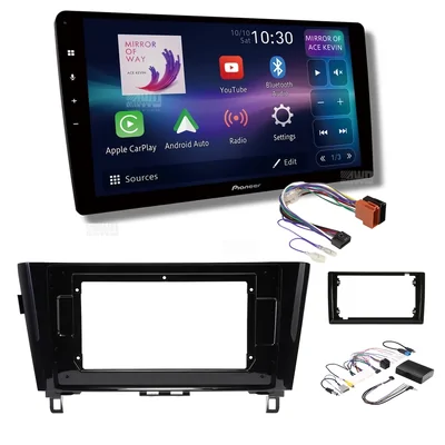 Pioneer DMH-AP6850BT + Aerpro AKNI4 Bundle 9 Inch Trapezoid Head Unit with install kit to suit model nissan 2015-2019