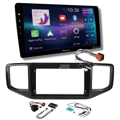 Pioneer DMH-AP6850BT + Aerpro AKVW8 Bundle 9 Inch Trapezoid Head Unit with install kit to suit volkswagen amarok 2016-2019