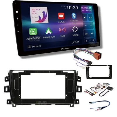 Pioneer DMH-AP8850BT + Aerpro AKNI27 Bundle 10 Inch Trapezoid Head Unit with install kit to suit model nissan 2019-2023