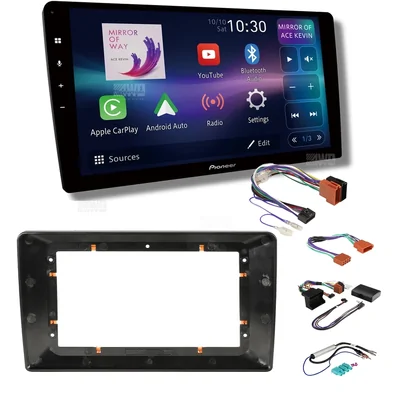 Pioneer DMH-AP8850BT + Aerpro AKVW2 Bundle 10 Inch Trapezoid Head Unit with install kit to suit vw various 2005-2016