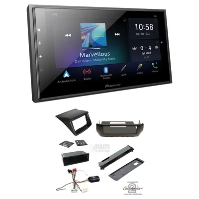 Pioneer DMH-Z6350BT + Aerpro FP8013K - Head Unit Upgrade Kit Fits Mitsubishi Triton 2012-2014 MN [GLX-R]