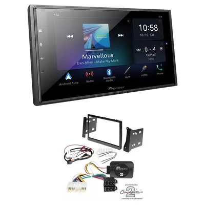 Pioneer DMH-Z6350BT + Aerpro FP8018K - black Head Unit Upgrade Kit Fits Various Holden Vehicles