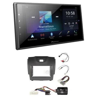 Pioneer DMH-Z6350BT + Aerpro FP8063GK - grey Head Unit Upgrade Kit Fits Various Holden Vehicles