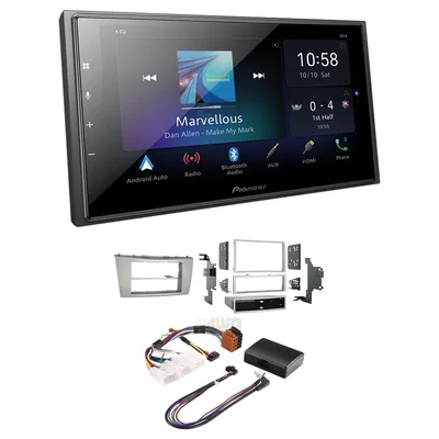 Pioneer DMH-Z6350BT + Aerpro FP8218K - Head Unit Upgrade Kit Fits Various Toyota Vehicles