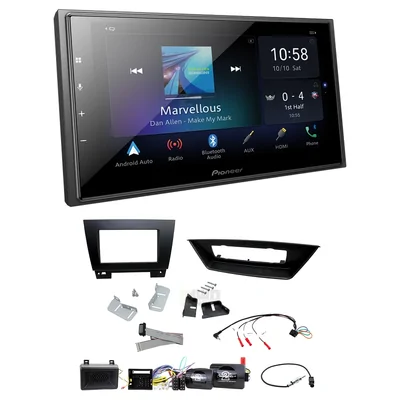 Pioneer DMH-Z6350BT + Aerpro FP8302K - Head Unit Upgrade Kit Fits BMW X1 2010-2015 E84