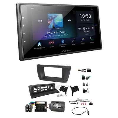 Pioneer DMH-Z6350BT + Aerpro FP8304K - Head Unit Upgrade Kit Fits BMW X3 2004-2010 E83
