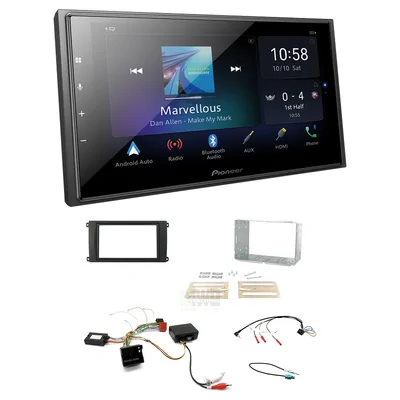 Pioneer DMH-Z6350BT + Aerpro FP8312K - Head Unit Upgrade Kit Fits Porsche Cayenne 2008-2010