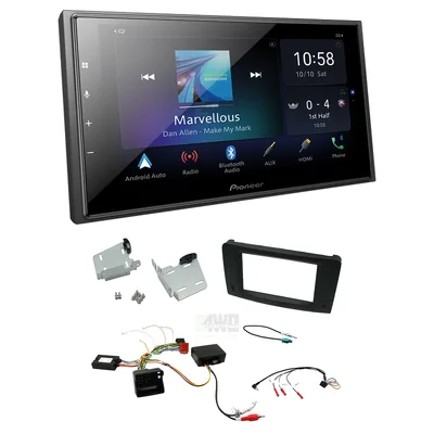 Pioneer DMH-Z6350BT + Aerpro FP8406K - Head Unit Upgrade Kit Fits Mercedes M-Class 2005-2011 W164
