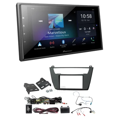 Pioneer DMH-Z6350BT + Aerpro FP8413K - Head Unit Upgrade Kit Fits Various BMW Vehicles