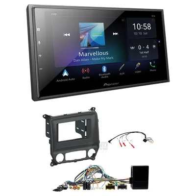 Pioneer DMH-Z6350BT + Aerpro FP8417K - Head Unit Upgrade Kit Fits Chevrolet Silverado 2014-2019 (Headunit Dependant)