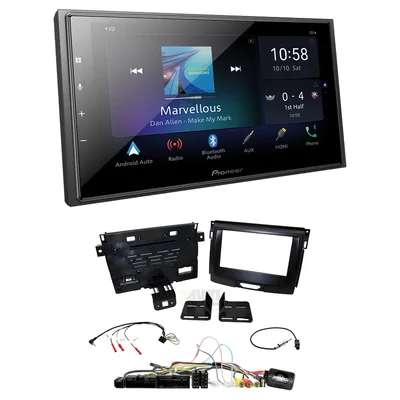 Pioneer DMH-Z6350BT + Aerpro FP8473K - Head Unit Upgrade Kit Fits Ford Ranger 2018-2021 PX MkIII (Headunit Dependant)