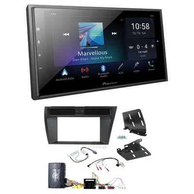 Pioneer DMH-Z6350BT + Aerpro FP8494K - black Head Unit Upgrade Kit Fits Various Audi Vehicles