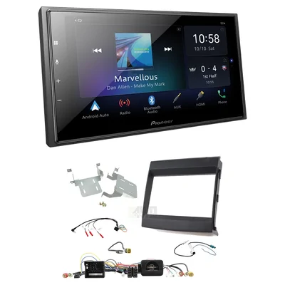 Pioneer DMH-Z6350BT + Aerpro FP8508K - Head Unit Upgrade Kit Fits Porsche Cayenne 2010-2016 (Headunit Dependant)