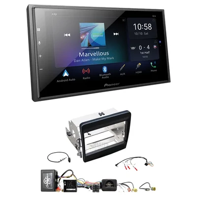 Pioneer DMH-Z6350BT + Aerpro FP8517K - black Head Unit Upgrade Kit Fits Porsche 911 2012-2016 (991) (Headunit Dependant)